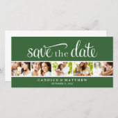 SAVE THE DATE AMOUR RÉTRO | ENREGISTRER LA DATE D'ANNONCE (Devant / Derrière)