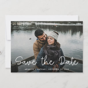 Save The Date Amour Whimsical   Trois photos