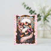 Save The Date Amoureux de cygnes (Debout devant)