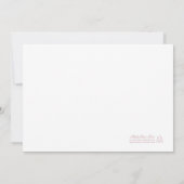 Save The Date Amusant Capriceux Vague Bleu Clair Blanc Dessiné à (Dos)