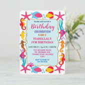 Save The Date Amusante fête d'anniversaire de l'étoile de cheval (Debout devant)