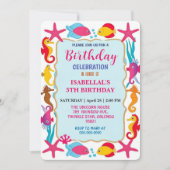 Save The Date Amusante fête d'anniversaire de l'étoile de cheval (Devant)