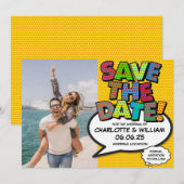 Save The Date Amusez-vous avec des photos pour annoncer la date  (Devant / Derrière)