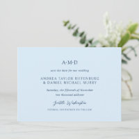 Andrea Sky Blue Mariage élégant