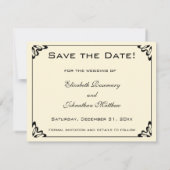 Save The Date Anges de la Madone Sixtine par Raphaël Mariage (Dos)