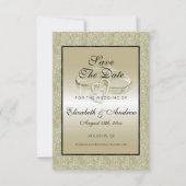 Save The Date Anneaux Mariages romantiques, Mariage Parties scin (Devant)