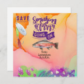 Save The Date Anniversaire des amoureux de la pêche avec l'aquar (Devant / Derrière)