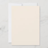 Save The Date Annonce de mariage pour un couple heureux (Dos)