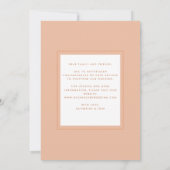 Save The Date Annonce de report de date de mariage (Dos)