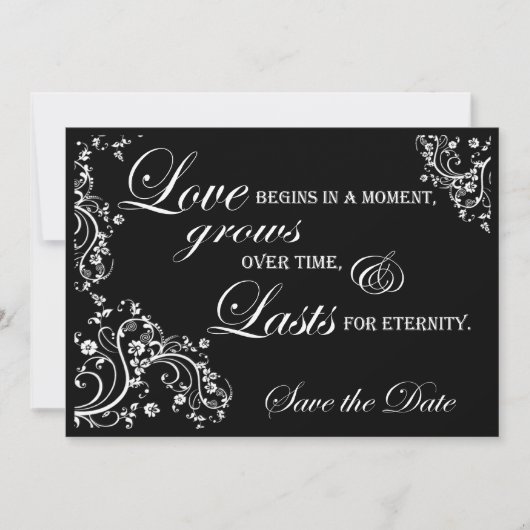 Save The Date Annonce de réservation de date (Devant)