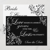 Save The Date Annonce de réservation de date (Devant / Derrière)