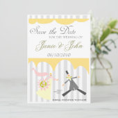 Save The Date Annonce de réservation de date (Debout devant)