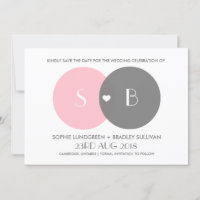 Annonce de sauvegarde de date de diagramme de Venn