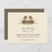 Save The Date Annonce de sauvegarde de date de la Saint-Valentin (Devant / Derrière)