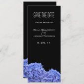 Save The Date Annonce de sauvegarde de date des Hortensias (Devant / Derrière)