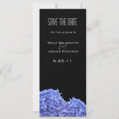 Save The Date Annonce de sauvegarde de date des Hortensias (Devant)