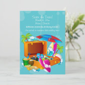 Save The Date Annonce de sauvegarde de date pour une escapade tr (Debout devant)