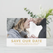 Save The Date Annonce de sauvegarde de date | Shimmer (Debout devant)