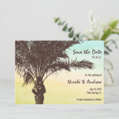 Save The Date Annonce de sauvegarde de la date de mariage au cou (Debout devant)