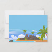 Save The Date Annonce de sauvegarde de la date du phare  (Dos)