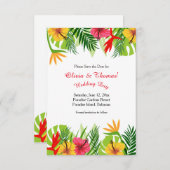 Save The Date Annonce de sauvegarde de la date pour une Évasion  (Devant / Derrière)