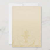 Save The Date Annonce de sauvegarde de la date romantique du pao (Dos)