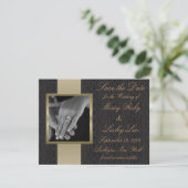Save The Date Annonce de "Save the Date" Black Lace (Debout devant)