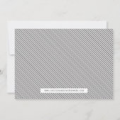 Save The Date Annonce d'enregistrement de date de style vintage  (Dos)