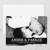 Save The Date Annonce Enregistrez la date | 2Noms (Devant / Derrière)