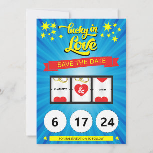 Save The Date Annonce fun de mariage pour la date à retenir