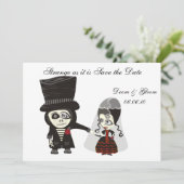 Save The Date Annulation de l'enregistrement de la date (Debout devant)