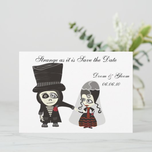 Save The Date Annulation de l'enregistrement de la date (Debout devant)