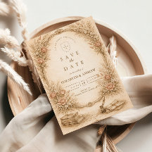 Antique Botanical Garden Wildflower Wedding