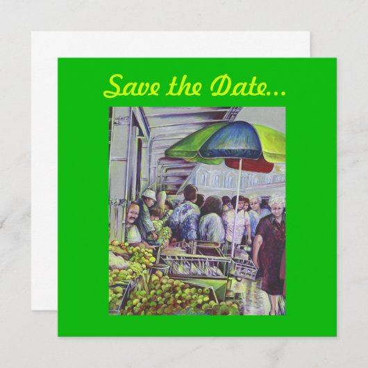 Save The Date Apple Pies nécessite des pommes, divers (Devant / Derrière)