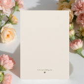 Save The Date Aquarelle Beige moderne Mariage Floral