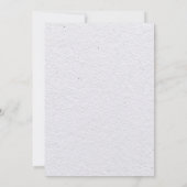 Save The Date Aquarelle Boho Floral et Botanique Enregistrer la (Dos)