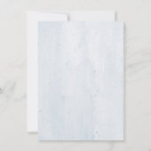 Save The Date Aquarelle Botanique Feuilles mariage Enregistrer l (Dos)