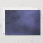 Save The Date Aquarelle Cristaux violet violet photo (Dos)