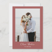 Save The Date Aquarelle de Protea autochtone Boho floral Botaniq (Dos)