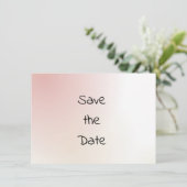 Save The Date Aquarelle décontractée Enregistrer la date (Debout devant)