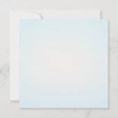 Save The Date Aquarelle Emeral Floral (Dos)