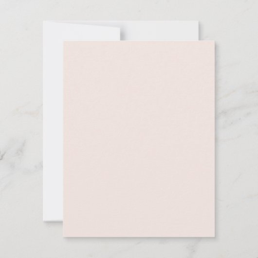 Save The Date Aquarelle en terre cuite Floral Enregistrer la dat (Dos)
