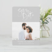 Save The Date aquarelle enregistrer la date (Debout devant)