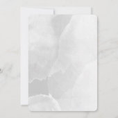 Save The Date aquarelle enregistrer la date (Dos)