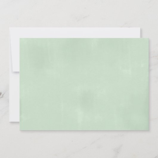 Save The Date Aquarelle Eucalyptus (Dos)