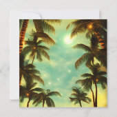 Save The Date Aquarelle Eucalyptus Mariage de verdure botanique (Dos)