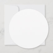 Save The Date Aquarelle Feuille verte Mariage d'été automne (Dos)