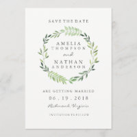 Aquarelle Feuille verte Mercredi Mercredi Enregist