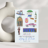 Save The Date Aquarelle Mariage de Mexico