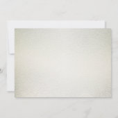 Save The Date Aquarelle Or Eucalyptus Foliage Mariage brillant (Dos)